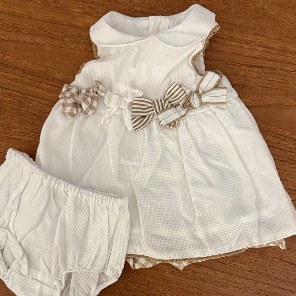 The Children's Place White Baby Outfit